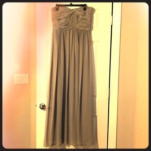 Gray Prom Dress